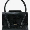 Colette M Alligator - Jet Black