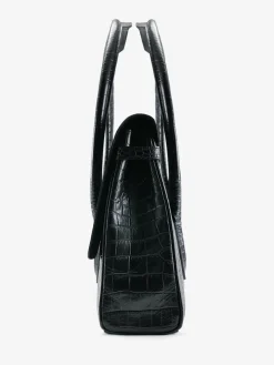 Colette M Alligator - Jet Black