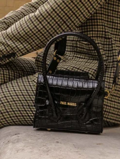 Colette XS Alligator - Jet Black
