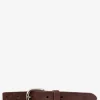 LaCeinture Magnifique Nubuck - 20mm - Middle Brown