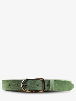 LaCeinture Magnifique Nubuck - 25mm - Almond Green