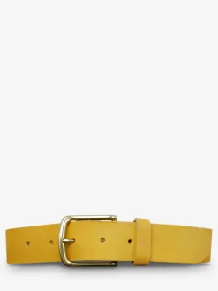 LaCeinture Magnifique Nubuck - 35mm - Saffron