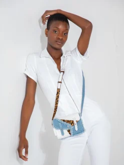 LeMini Indispensable Chimère - Denim / White