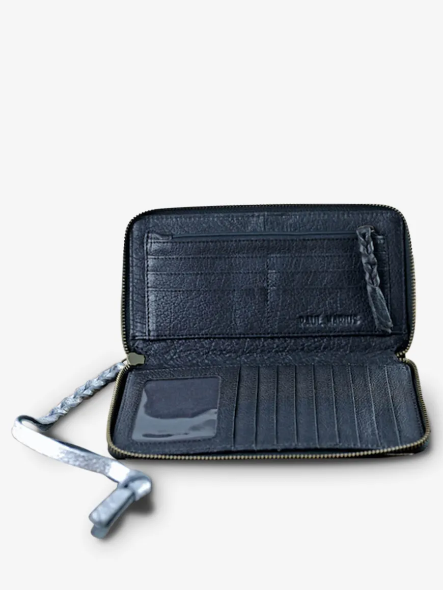 LePortefeuille Charlotte - Silver Black