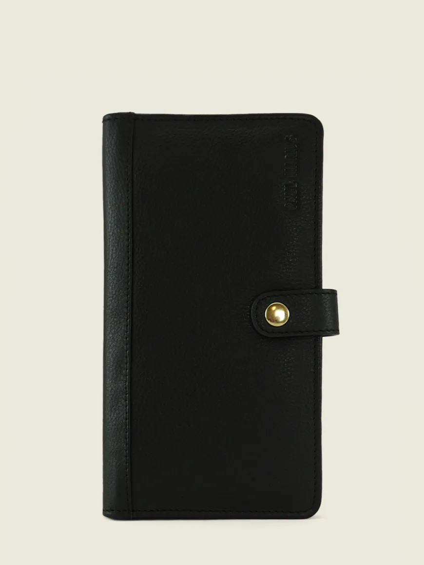 LePortefeuille Charlotte N°2 Art Deco - Black
