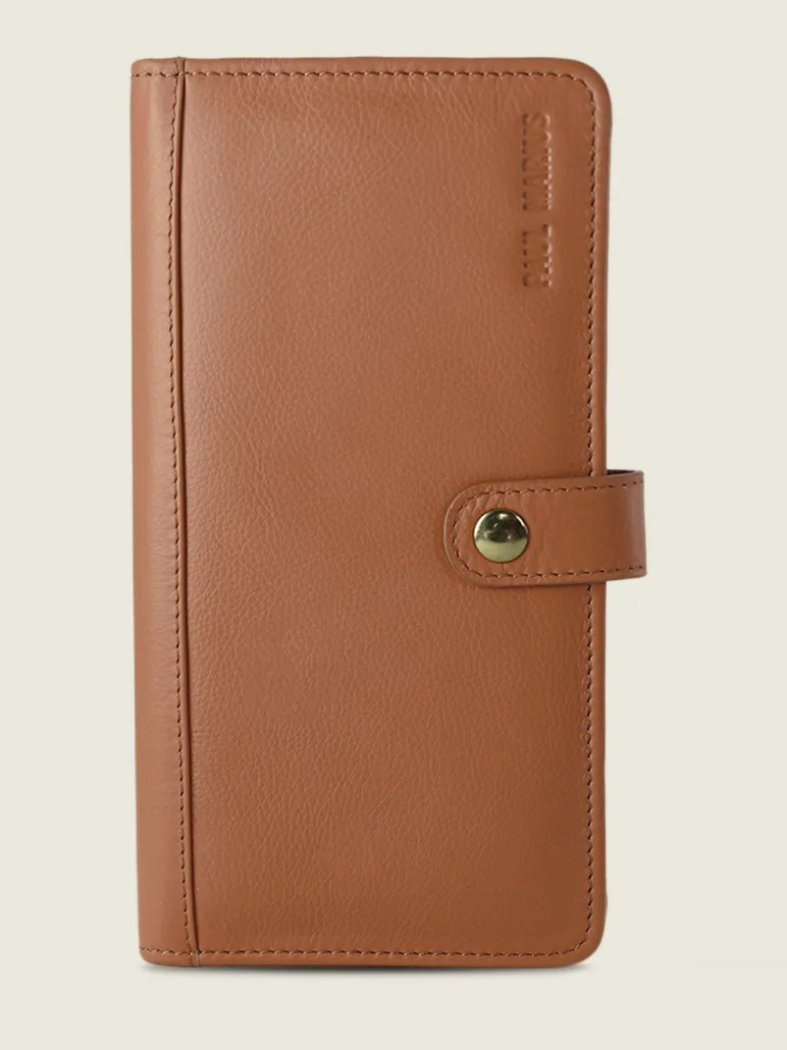 LePortefeuille Charlotte N°2 Art Deco - Caramel