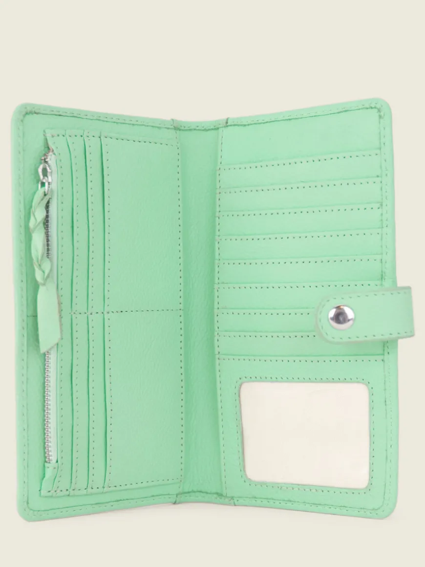 LePortefeuille Charlotte N°2 Pastel - Mint