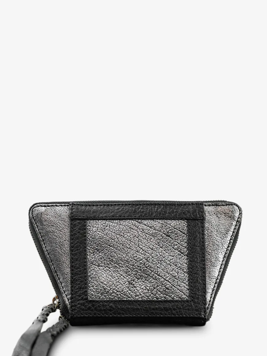 LePortefeuille Emma - Silver Black