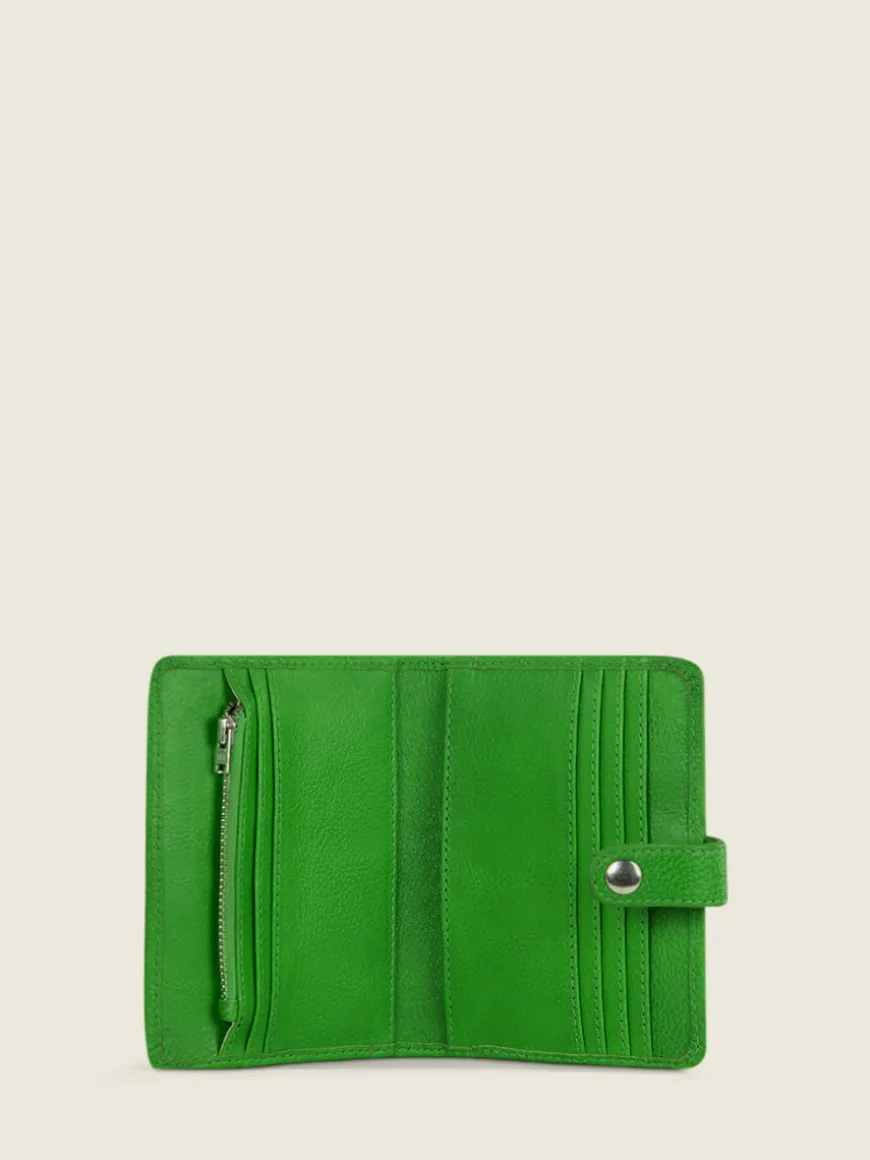 LePortefeuille Jeanne Neon - Green