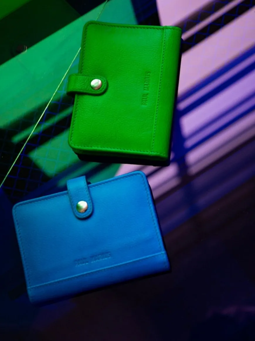LePortefeuille Jeanne Neon - Green