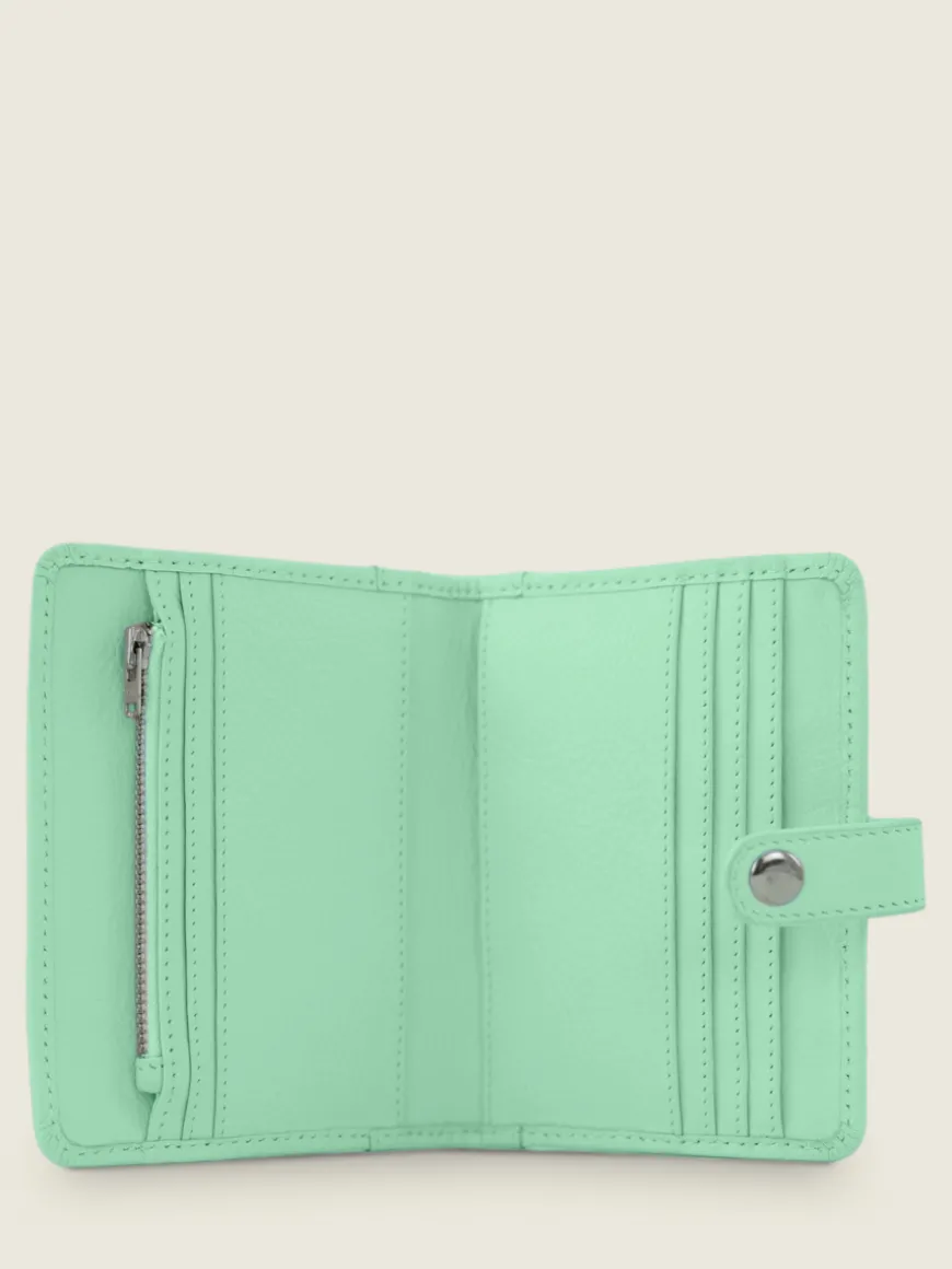 LePortefeuille Jeanne Pastel - Mint
