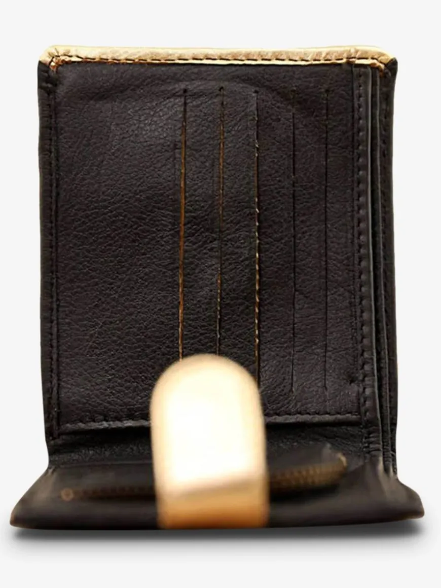 LePortefeuille Louise - Black Gold