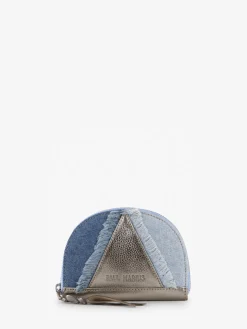 LePortefeuille Manon - Denim / Steel