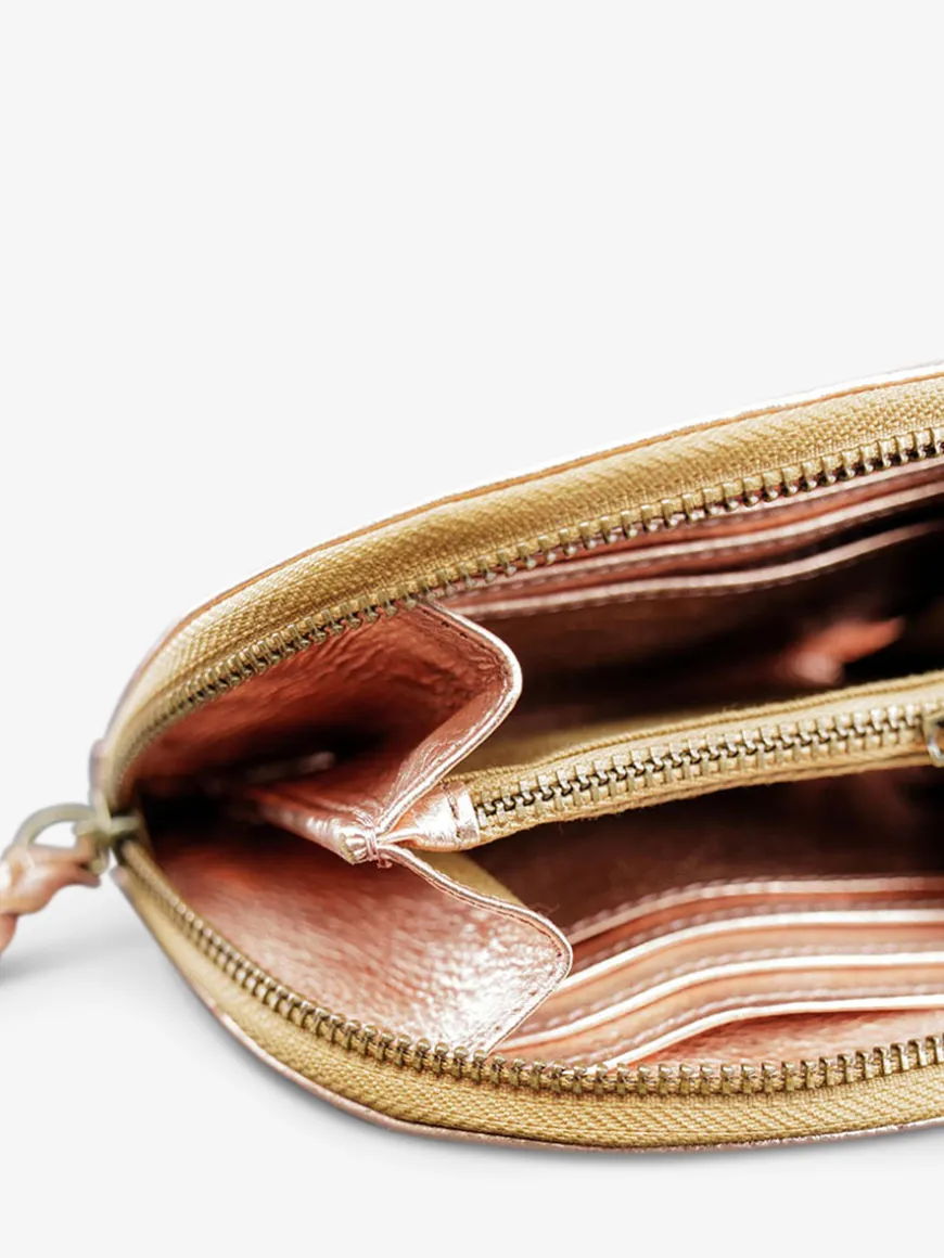 LePortefeuille Manon - Rose Gold