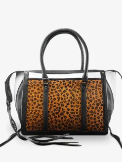 LeRive Droite - L - Leopard - Black White