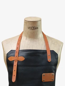 LeTablier En Cuir - Black