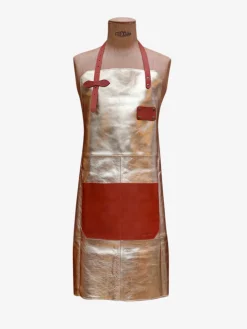 LeTablier En Cuir - Gold
