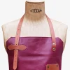 LeTablier En Cuir - Plum