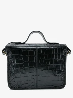 Mademoiselle George Alligator - Jet Black