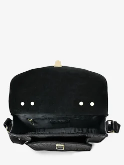 Mademoiselle George Alligator - Jet Black