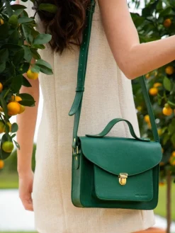 Mademoiselle George Azur - Imperial Green