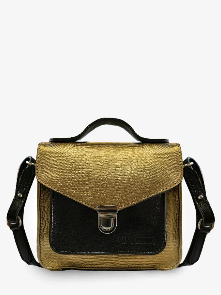 Mademoiselle George XS - Shimmering Black Gold