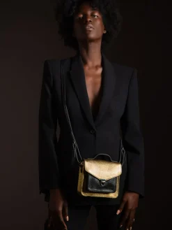 Mademoiselle George XS - Shimmering Black Gold