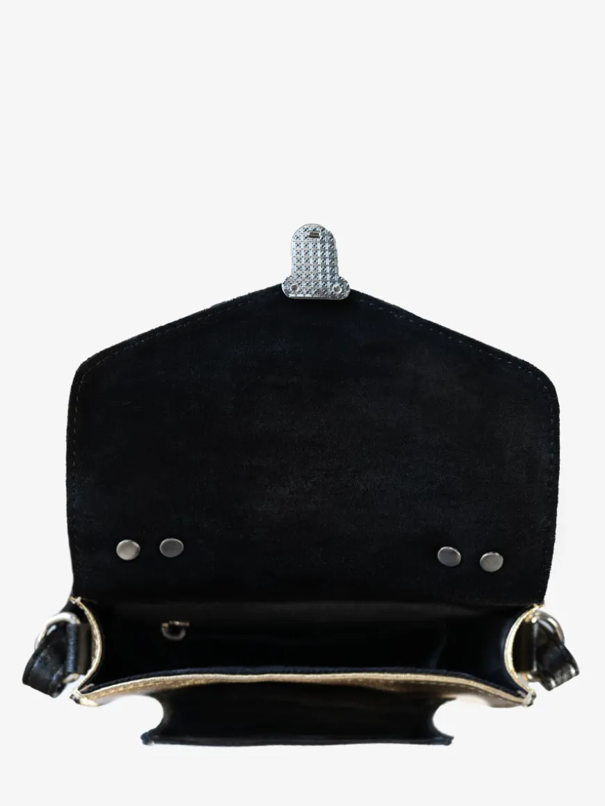 Mademoiselle George XS - Shimmering Black Gold