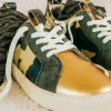 PM002 - Khaki Gold Canvas Camouflage