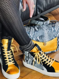 PM001 - Python Granite Metallic Yellow