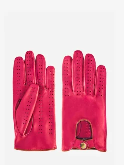 Racing Gloves Women Allure - Fuchsia / Light Brown