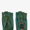 Racing Mittens Men Allure - Dark Green / Light Brown